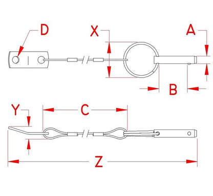 Suncor Stainless Steel Lanyard with Pin - Image 2