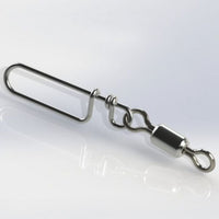 2.125 Inch (in) Fitting Length (S) Stainless Steel Wire Snap Hook Brass Swivel