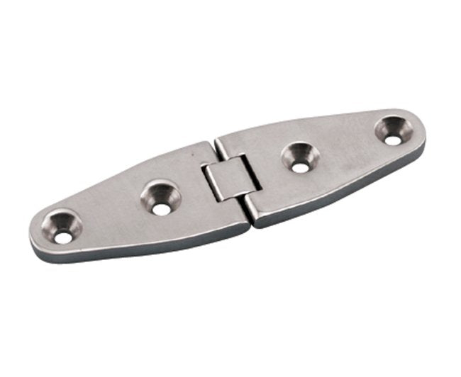 Heavy Duty Wide Strap Hinge - 316 Stainless Steel - Image 1