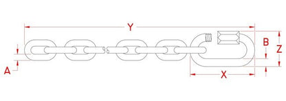 Stainless Steel Trailer Safety Chain Pack - Image 2