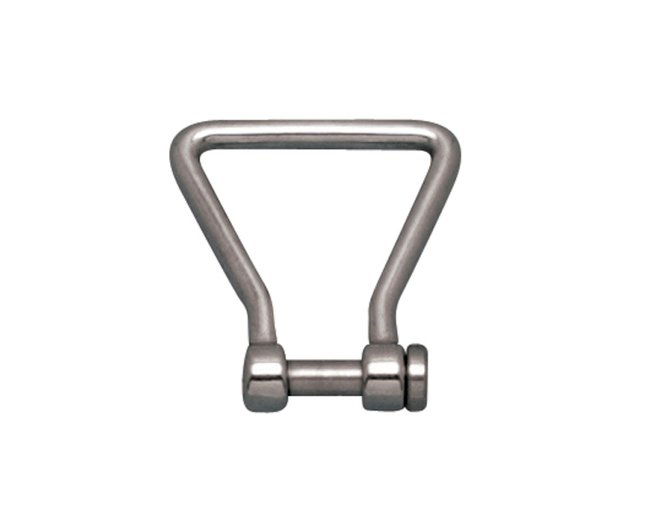 316 Stainless Steel Webbing Shackles, 1 inch - Image 1