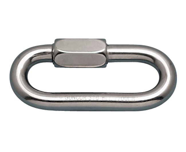 316 Stainless Steel Long Quick Link 1/8" - 3/4" - Image 1