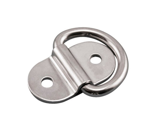 Stainless Steel Folding Pad Eye 1/4 inch for Marine and Industrial Use - Image 1