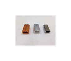 0.171 Inch (in) Dimension A and 3/32 Inch (in) Cable Diameter Stainless Steel Compression Sleeve - Image 1