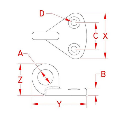 Marine-Grade Stainless Steel Pad Eye - Anchor Eyes - Image 2