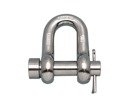 Suncor US Round Pin Chain Shackle - Stainless Steel Grade 316-NM - Image 1