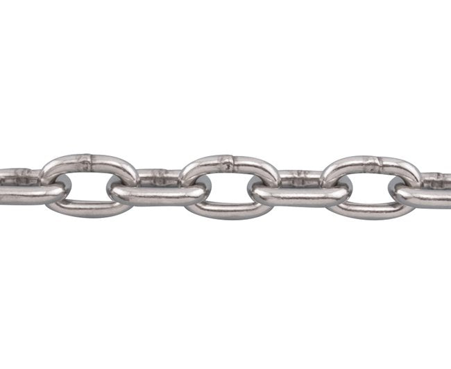 Suncor 304 Stainless Steel Economy Import Chain - 1/4 in, 1300 lb WLL - Image 1
