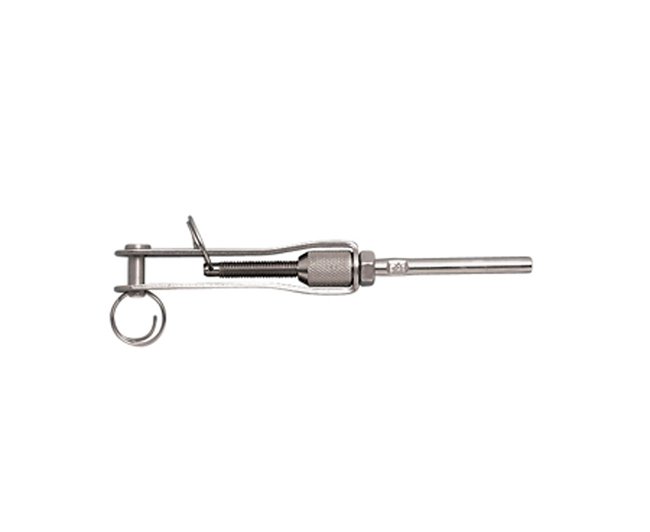Marine Grade Stainless Steel Lifeline Adjuster for Wire Ropes 1/8''-3/16'' - Image 1