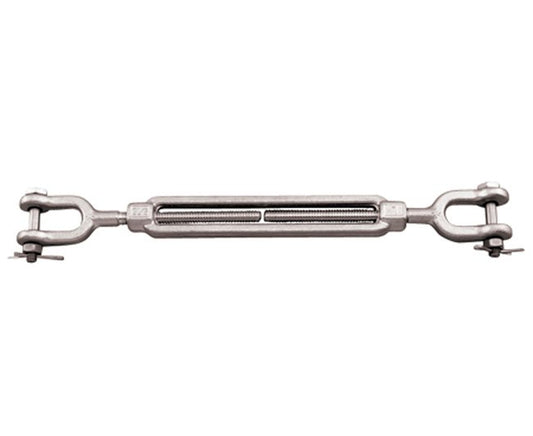 Grade 316 Stainless Steel Forged Jaw and Jaw Turnbuckle - Image 1