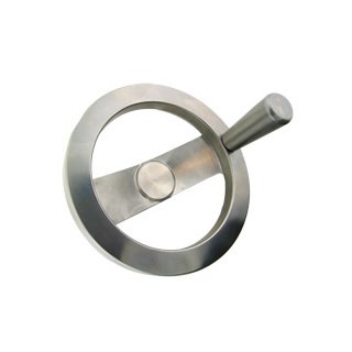 Stainless Steel Two-Spoke Handwheel 8.00 inches - Image 1