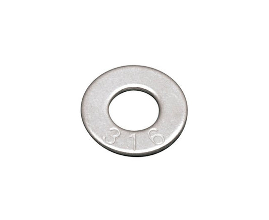 Stainless Steel Grade 316 Flat Washer - Pack of 100 - Image 1