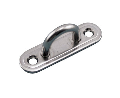 Suncor Stainless Steel Oblong Pad Eye - 4 in - Image 1