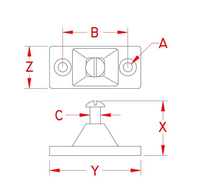 Marine Grade Stainless Steel Side Deck Hinges - Image 2