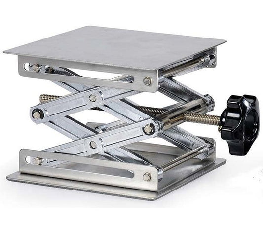 8 x 8 Inch (in) Size Stainless Steel Lab Jack - Image 1