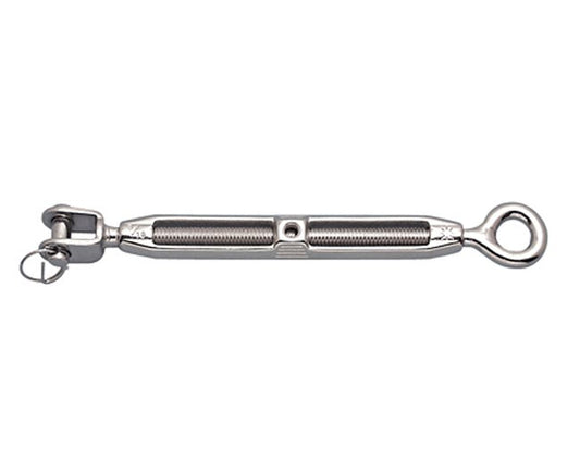 316 Stainless Steel Cast Jaw and Eye Turnbuckle - Image 1