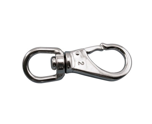 Suncor 316 Stainless Steel Swivel Eye Snap Hook - Image 1