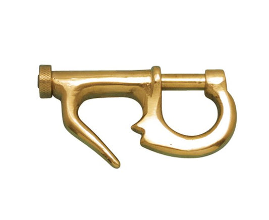 Suncor Jib Hank - Marine-Grade Bronze Snap Shackle - Image 1
