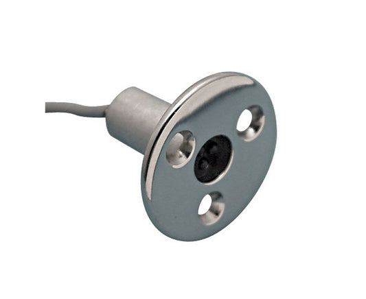 Suncor Tri Star Facemount LED Light - Stainless Steel - Image 1