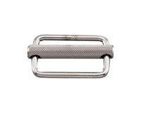 Adjustable Slide Buckle for 1-2 Inch Webbing, Stainless Steel