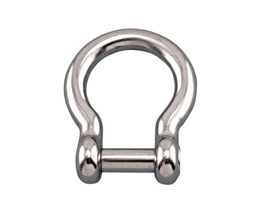 316 Stainless Steel Bow Shackle with No Snag Pin - Image 1