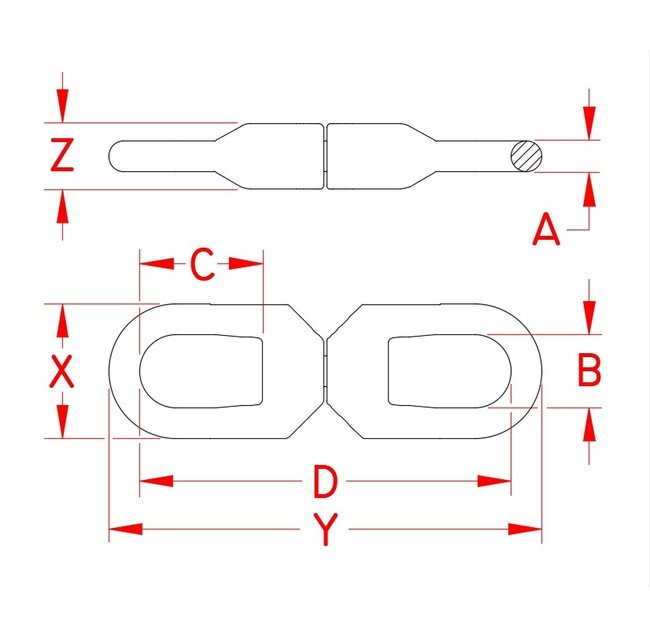Marine-Grade Stainless Steel Eye & Eye Swivel - Image 2