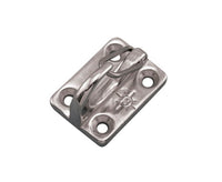 316 Stainless Steel Wall/Ceiling Clips with Webbing Shackle Attachment Hole