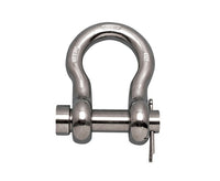 Suncor Round Pin Anchor Shackle - 316 Stainless Steel
