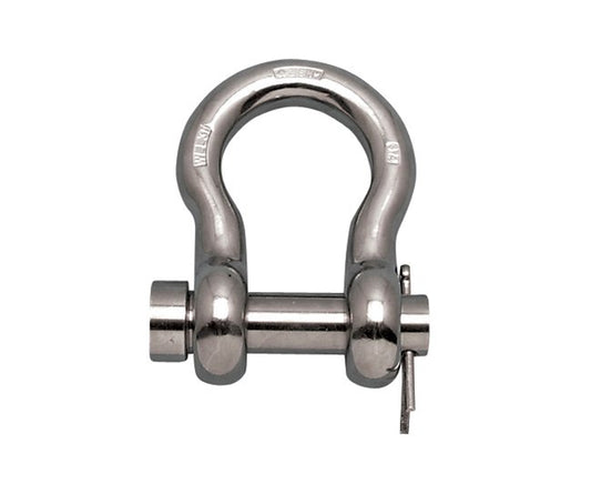 Suncor Round Pin Anchor Shackle - 316 Stainless Steel - Image 1