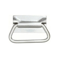 Stainless Steel Round Grip Weld-On Pull Handle - Style 2