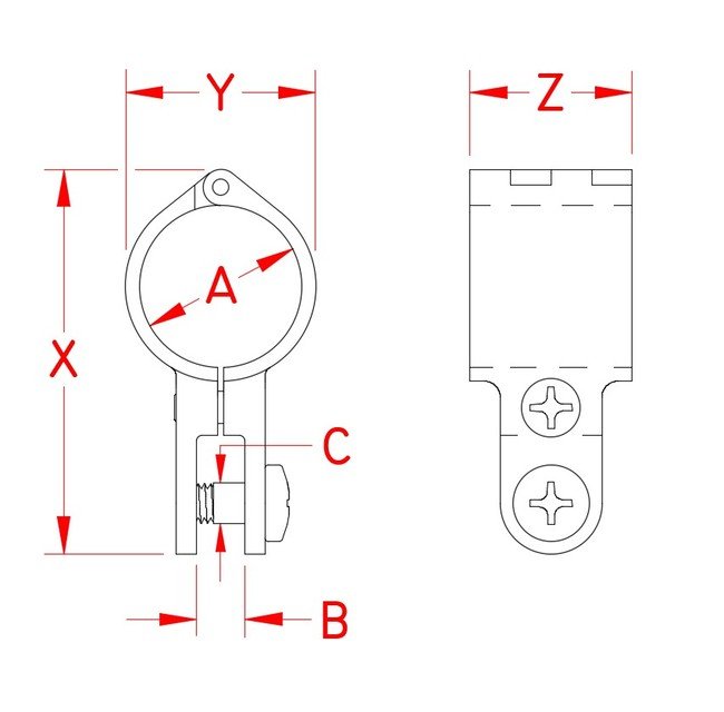 Marine-Grade Hinged Top Slide for Biminis and Lifelines - Image 2