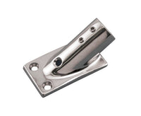 30 Degree Rectangular Base for Stainless Steel Railing and Bimini Hardware