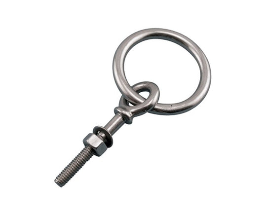 316 Stainless Steel Shoulder Ring Bolt with Nut and Washer - Image 1