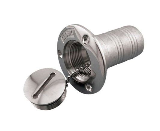 Suncor Diesel Hose Deck Fill - Marine Grade Stainless Steel - Image 1