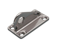 Stainless Steel Marine Tow Pad Eye, Size 3-1/2 in