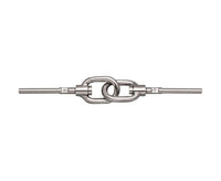 Marine Grade Stainless Steel Joined Swivel Gate Eye