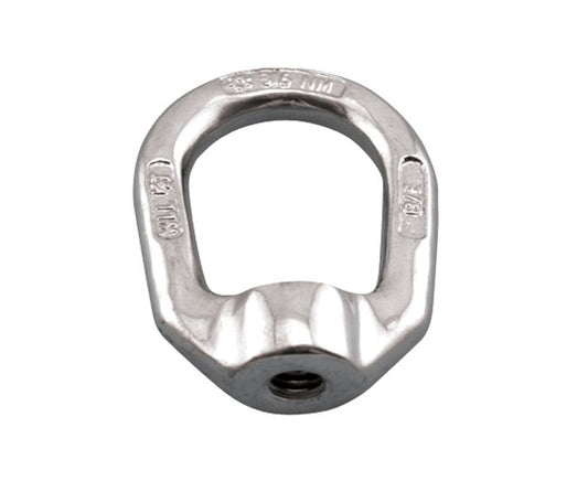 Suncor Stainless Steel Lifting Eye Nut - 316-NM Grade, UNC Thread, 3,440 lb WLL - Image 1