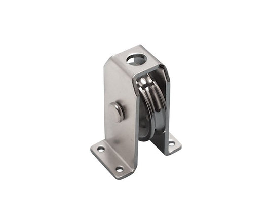 Stainless Steel Rectangular Surface Mount Wire Block - Image 1
