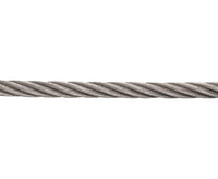 316 Stainless Steel 7 x 19 Wire Rope - Grade 316, Corrosion-Resistant