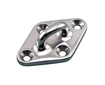 Heavy Duty Diamond Pad Eye - Stainless Steel, 316 Grade, Suncor, 3-1/4 in - Image 1