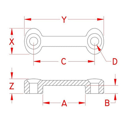 316 Stainless Steel Footman's Loop for Webbing Applications - Image 2