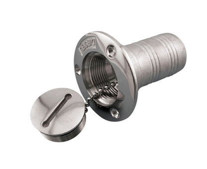 Marine Grade Stainless Steel Water Hose Deck Fill - Image 1