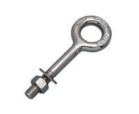316-NM Metric Plain Eye Bolt - Stainless Steel M6 Eye Bolt with WLL 500 lb