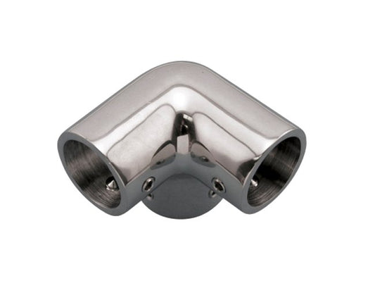 316 Stainless Steel 3-Way Rail Corner Fitting - Image 1