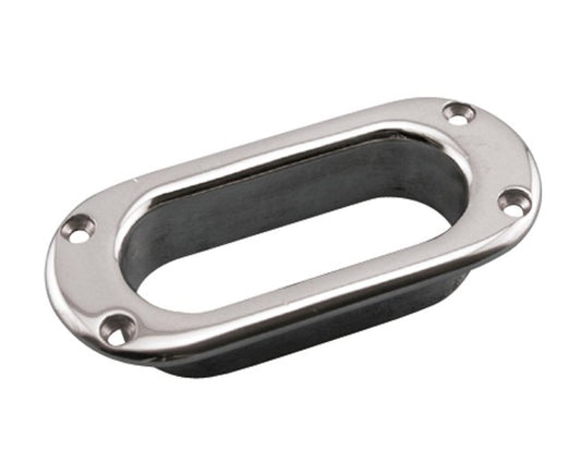 316 Stainless Steel Oval Hawse Pipes - Image 1