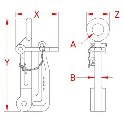 Premium Stainless Steel Chain Stopper for 5/8'' and 3/4'' Chains - Image 2