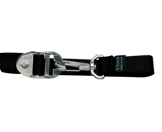 Stainless Steel Strap Kit with Star Adjuster and Swivel Clip - Image 1