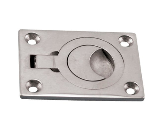 Suncor Heavy Duty Flush Lift Ring - Stainless Steel Marine Hardware - Image 1