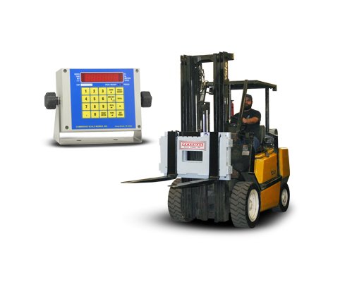 DL-CSW-10AT-LT-15K Standard Dyna-Lift Electronic Lift Truck Scales with Model CSW-10AT Indicator - Image 1