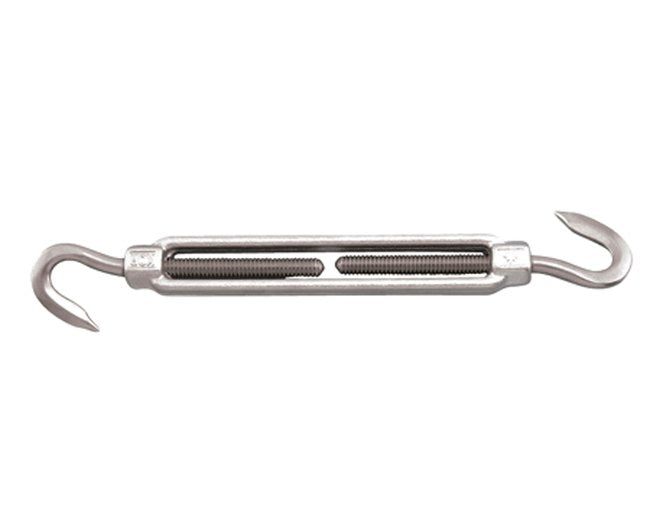 Grade 316 Stainless Steel Forged Hook and Hook Turnbuckle - Image 1