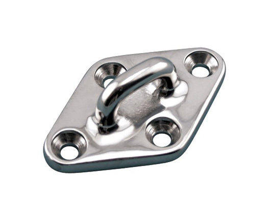 Heavy Duty Diamond Pad Eye - 316 Stainless Steel, Suncor - 4 inch - Image 1
